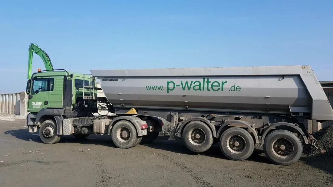 Sattelzug der Paul Walter GmbH